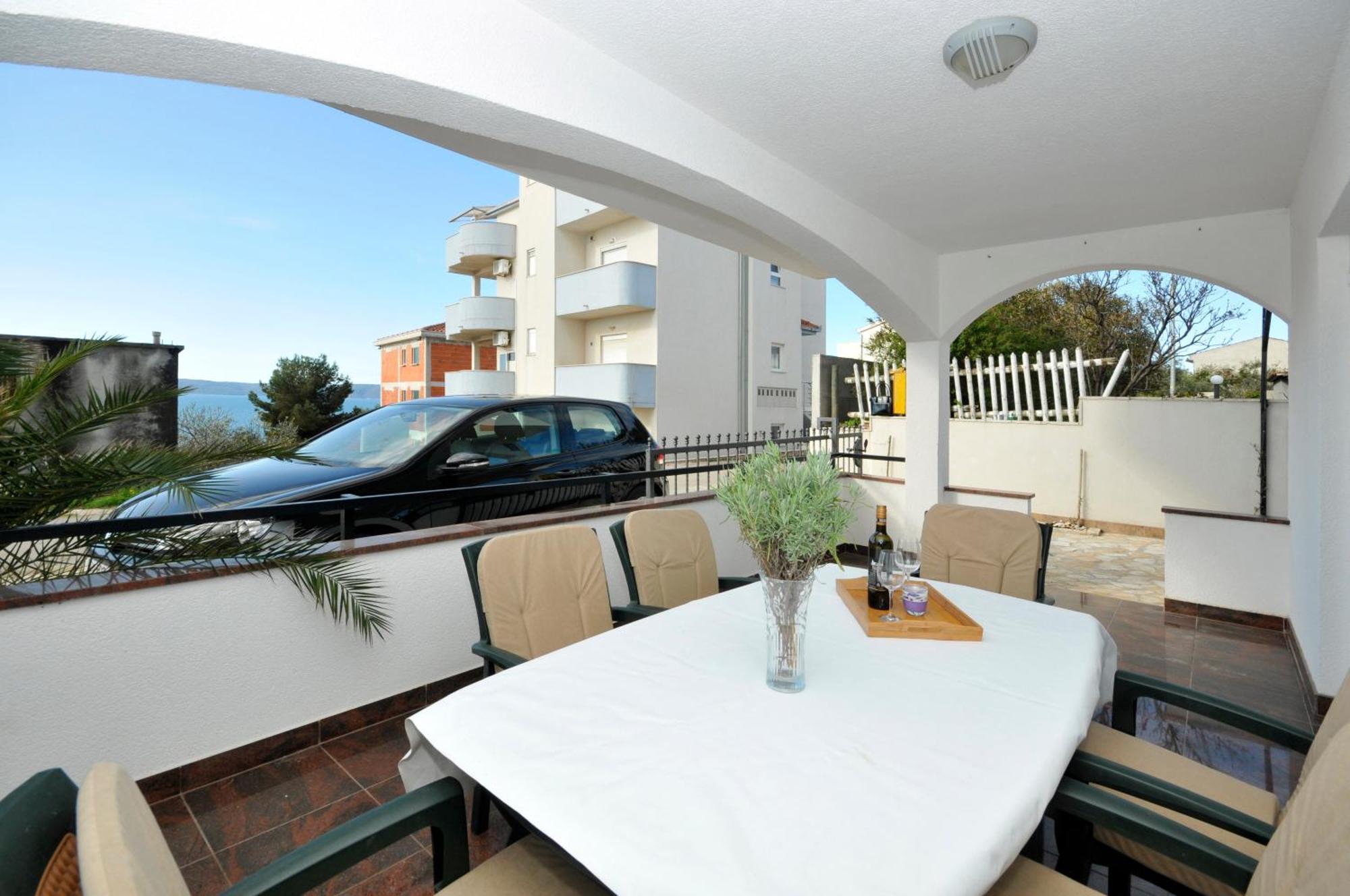 Apartmani Svalina - Seaview And 130M From Beach トロギール エクステリア 写真